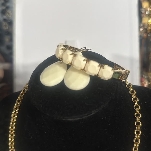 Kate Spade Necklace, Earrings, and bracelet. Beautiful. - Picture 2 of 7